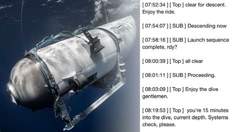 titan sub transcript|Shock twist in Titan sub probe after chilling transcript。